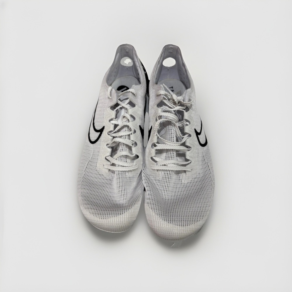 Nike Zoom Mamba V6 Track & Field Distance With Spikes Size 9.5M US, White/Black